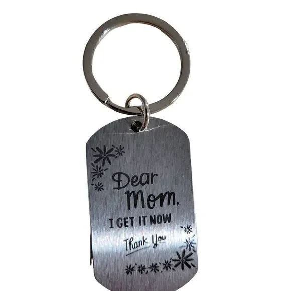 Stainless Steel Keychain Gift For Mom BRAND NEW - Picture 6 of 6